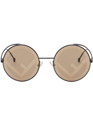 fendirama round sunglasses