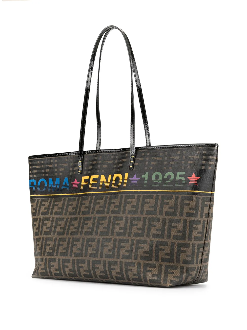 фото Fendi pre-owned сумка-тоут zucca с узором