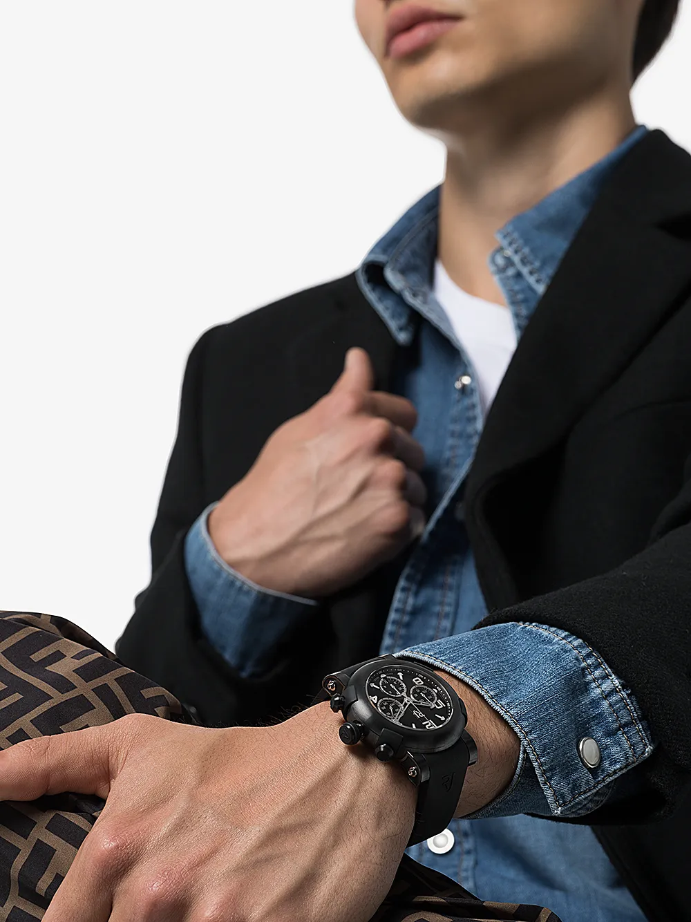 RJ Watches Horloge - Zwart