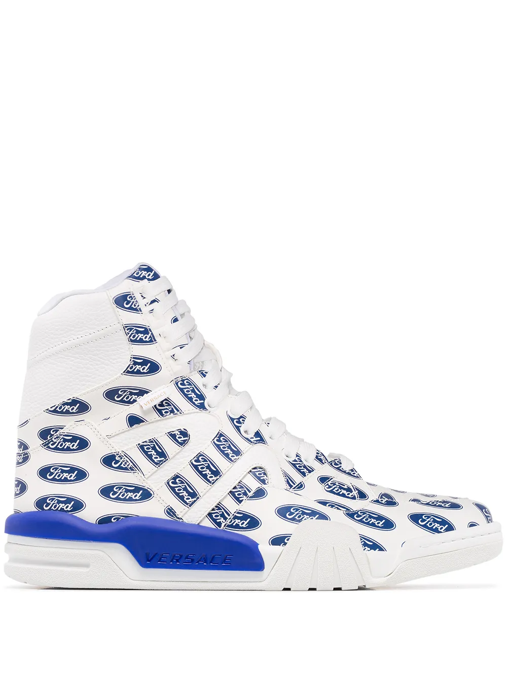 Versace Sneakers Ford logo hi-top sneakers
