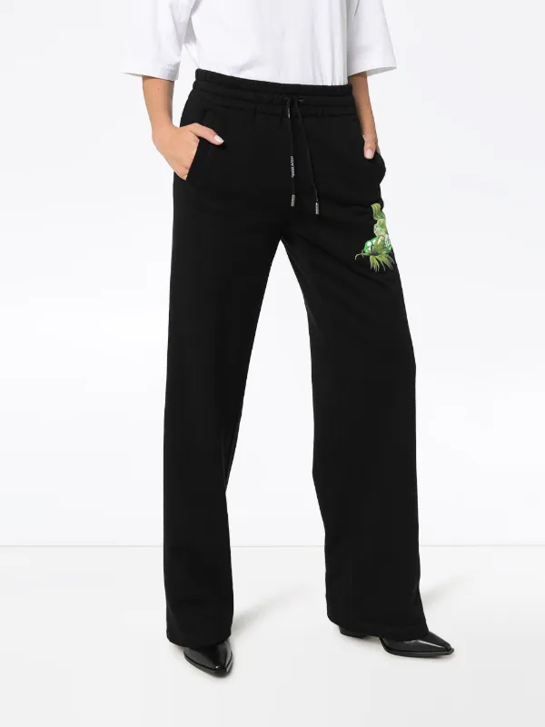 wide leg tracksuit pants