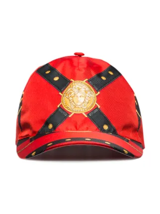versace red beret