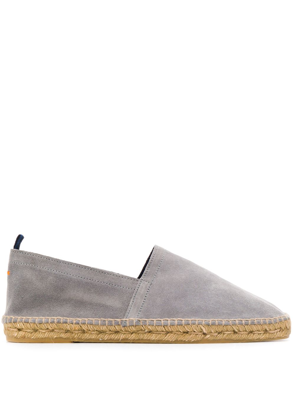 CASTAÃ±ER CASTAÑER BRAIDED RAFFIA ESPADRILLES - GREY