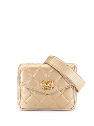 CHANEL Pre-Owned 1992 Quilted Belt Bag - Farfetch