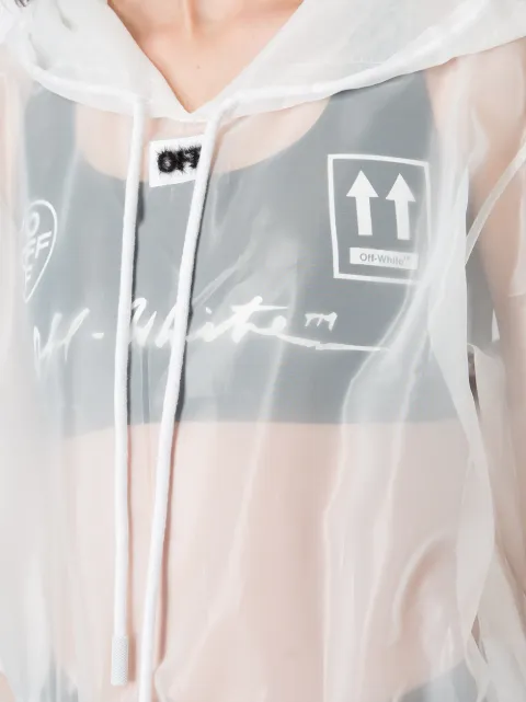 sheer hoodie women's