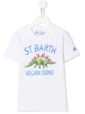 MC2 Saint Barth Kids Dino print T-shirt - White