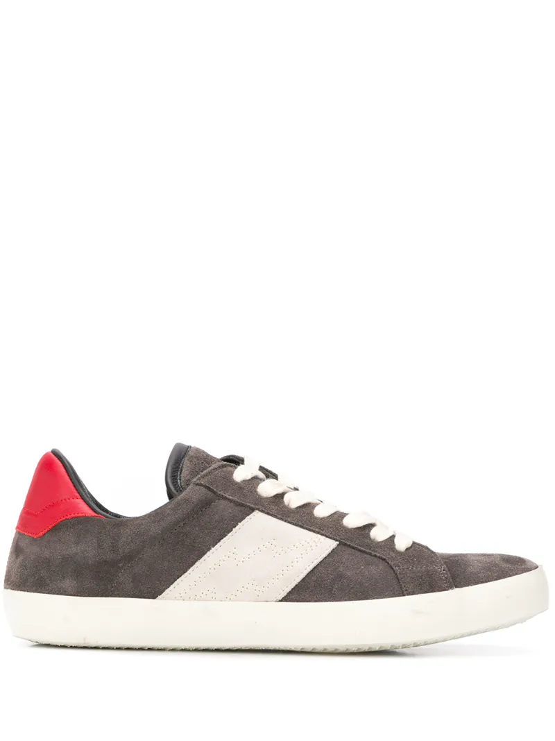 Click to view more detailed imagery on our partner's website Zadig & Voltaire Patch Low Top Sneakers In Grey