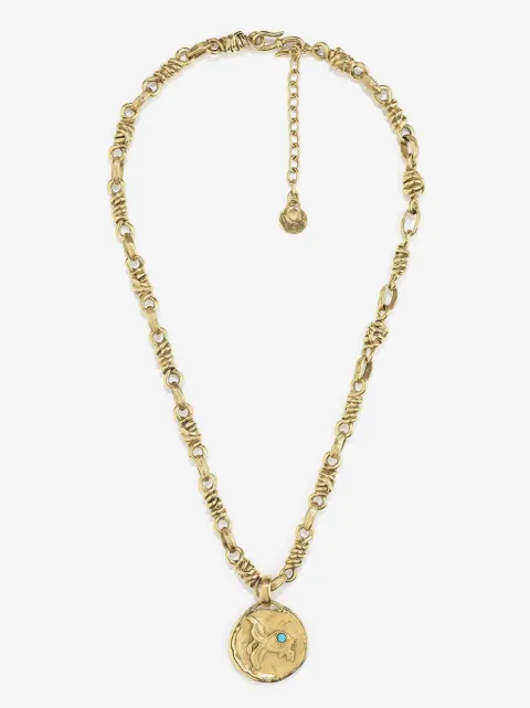 Goossens Talisman Pisces medal necklace