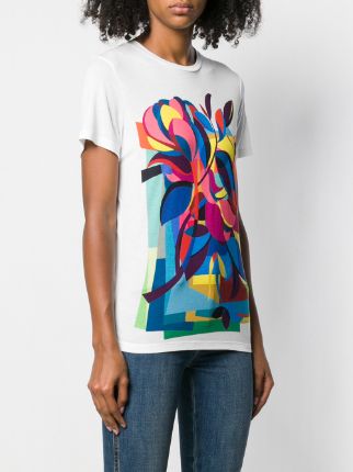 Cubism Flower T-shirt展示图