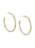Aurelie Bidermann Positano large earrings - White