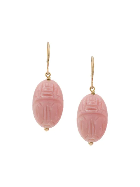 Aurelie Bidermann  scarab drop earrings