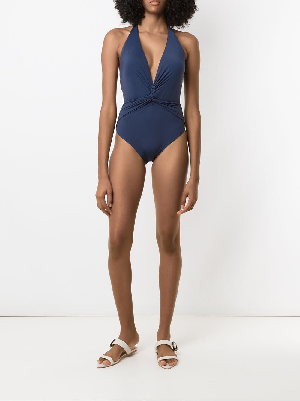 Image 2 of Brigitte swimsuit with twisted detail
