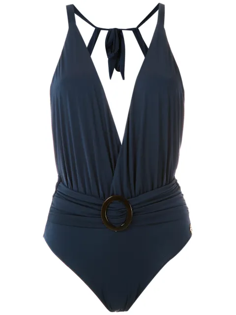 Brigitte swimsuit with buckle detail
