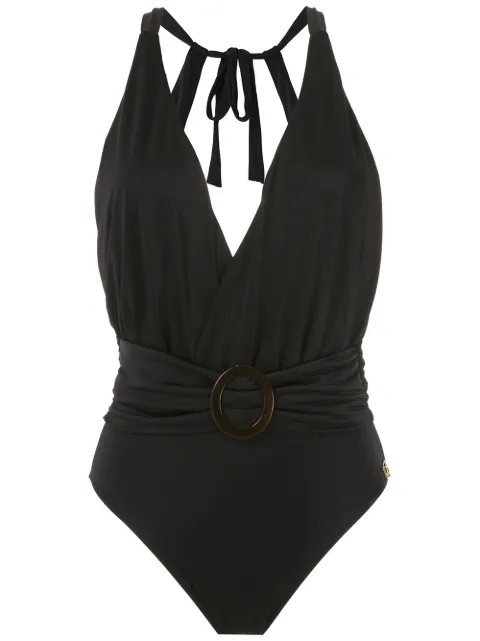 Brigitte swimsuit with buckle detail