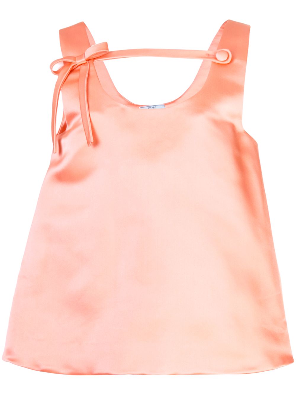 PRADA PRADA TOP MIT SCHLEIFE - ROSA