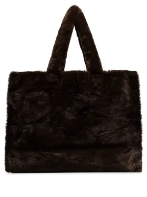 Lola Faux Fur Tote Bag Lola Faux Fur Tote Bag