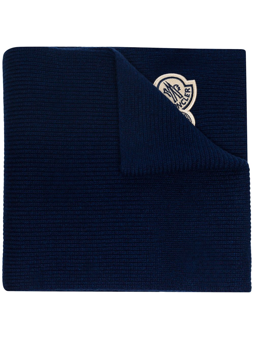 фото Moncler шарф с нашивкой-логотипом