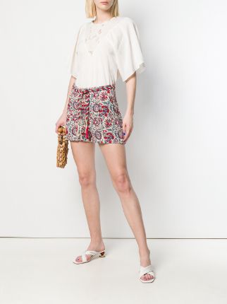 floral print shorts展示图