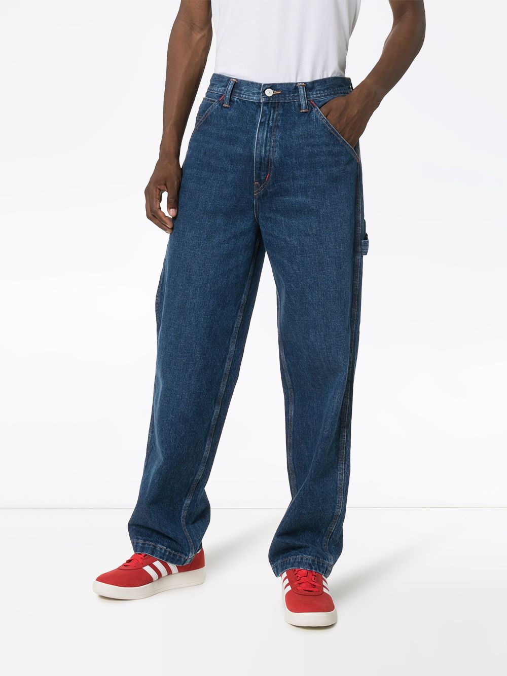 фото Polo Ralph Lauren прямые джинсы свободного кроя