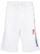 Image 1 of Polo Ralph Lauren logo print track shorts