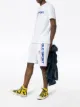 Image 2 of Polo Ralph Lauren logo print track shorts