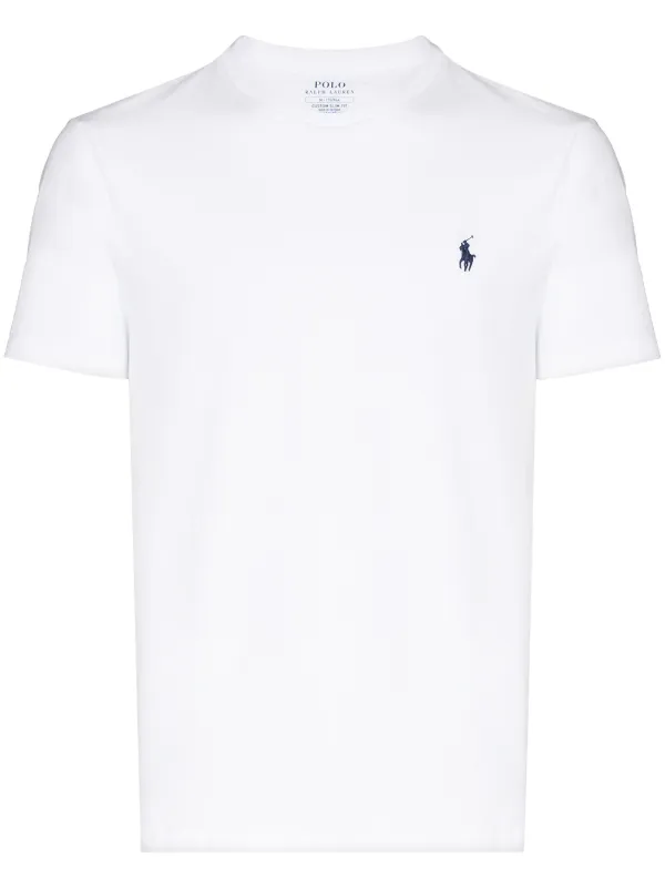 Polo Ralph Lauren Logo Embroidered T-shirt - Farfetch