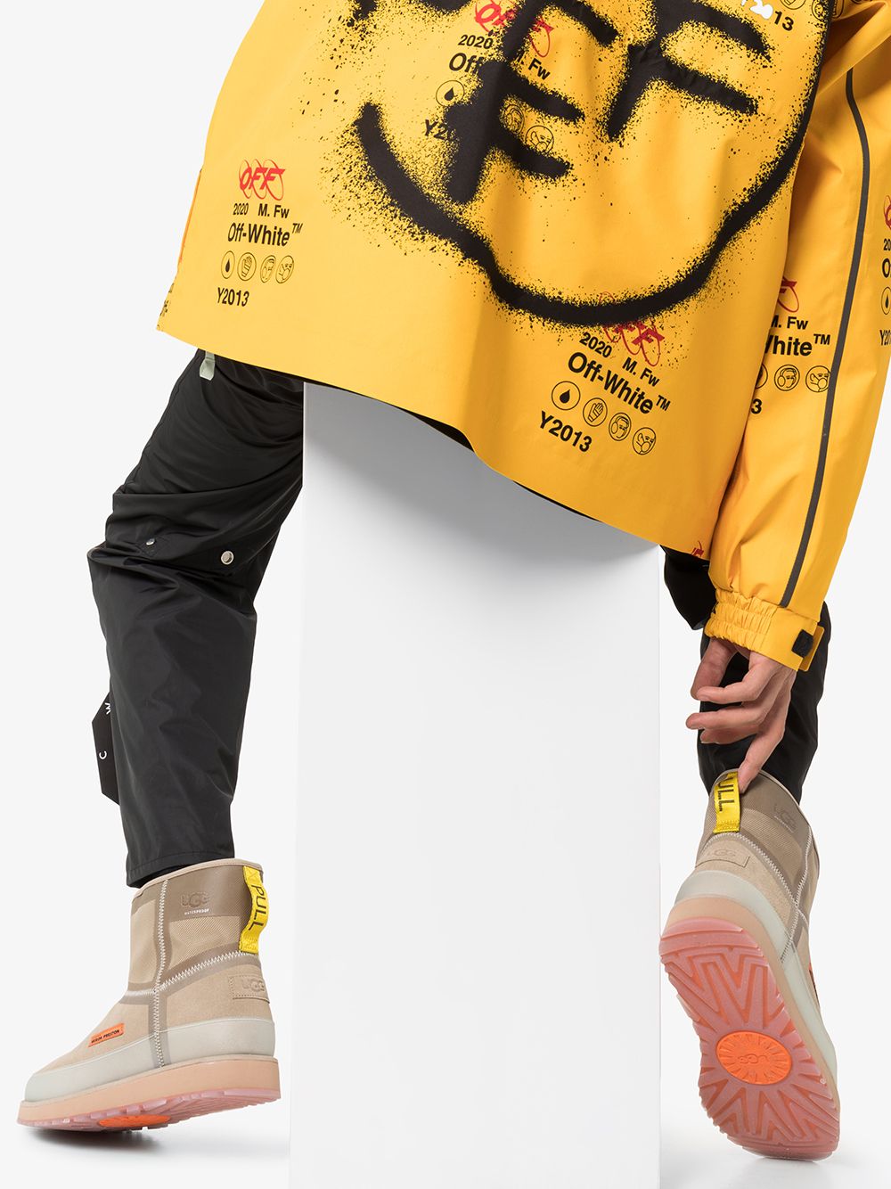 Heron Preston x Ugg Tech Custom Boots Farfetch