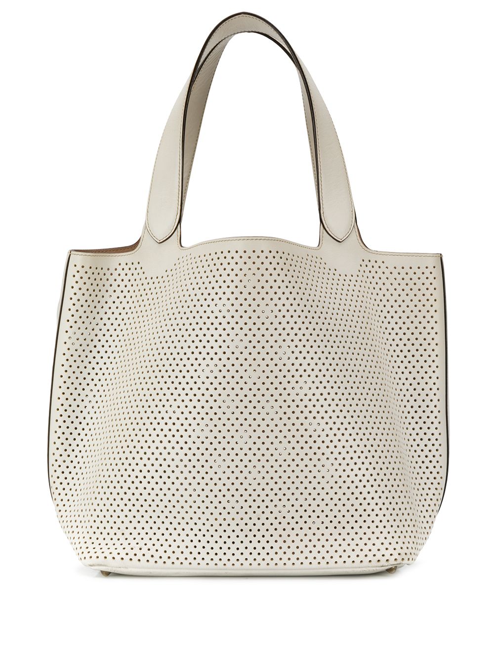 фото Alaïa Pre-Owned perforated tote bag