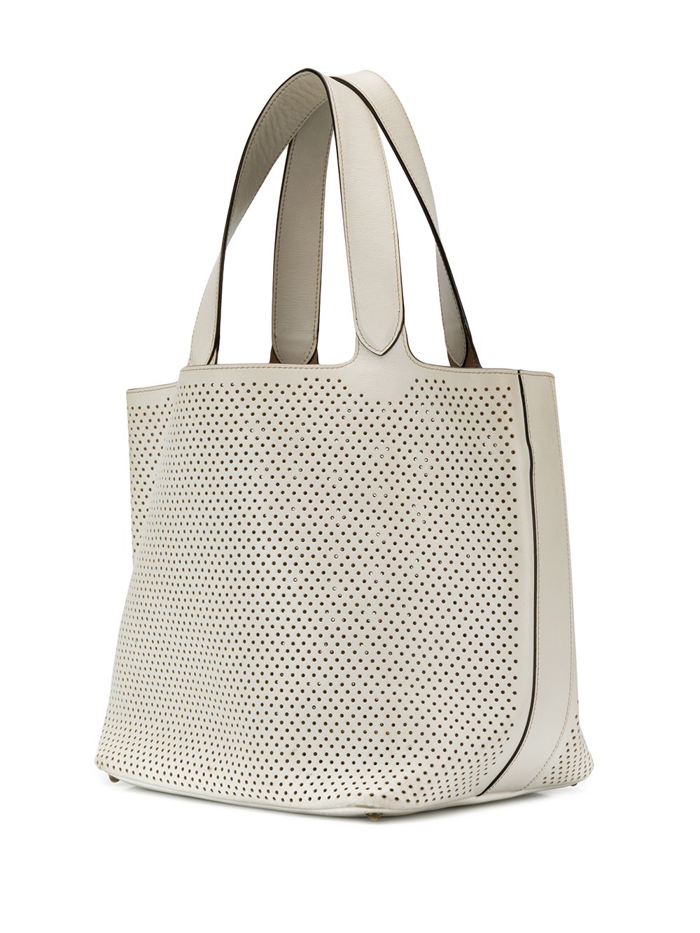 фото Alaïa Pre-Owned perforated tote bag