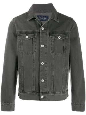 mens black denim jacket australia