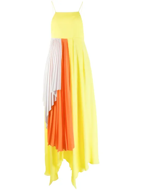 UNRAVEL PROJECT pleated draped dress