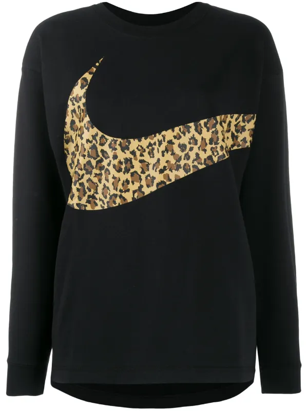 leopard nike sweatshirt