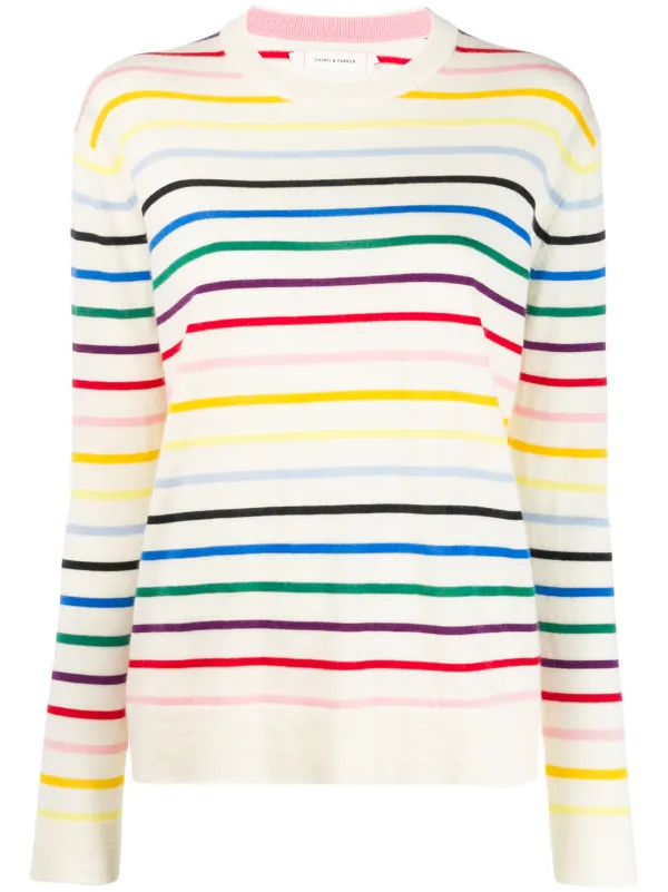 thin striped sweater