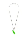 AMBUSH lighter case necklace - Green