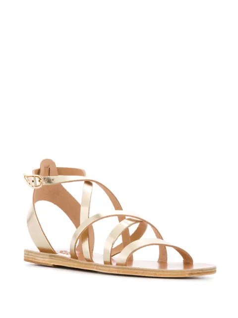 Ancient Greek Sandals Delia Vachetta sandals DELIAVACHETTAPLATINUM - 1