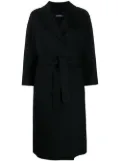 'S Max Mara belted duster coat - Black