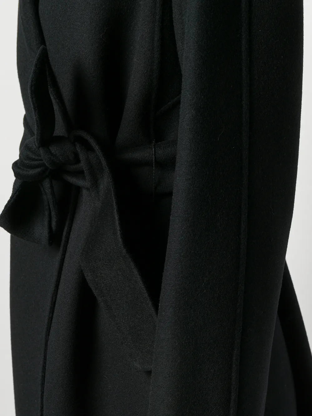 'S Max Mara Mantel met ceintuur Zwart