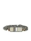 Sylva & Cie 18K rose gold Plate Wrap rounds bracelet - Silver