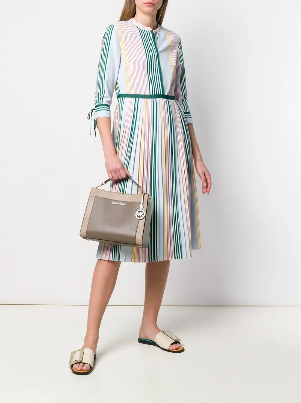 michael michael kors gemma colorblocked tote