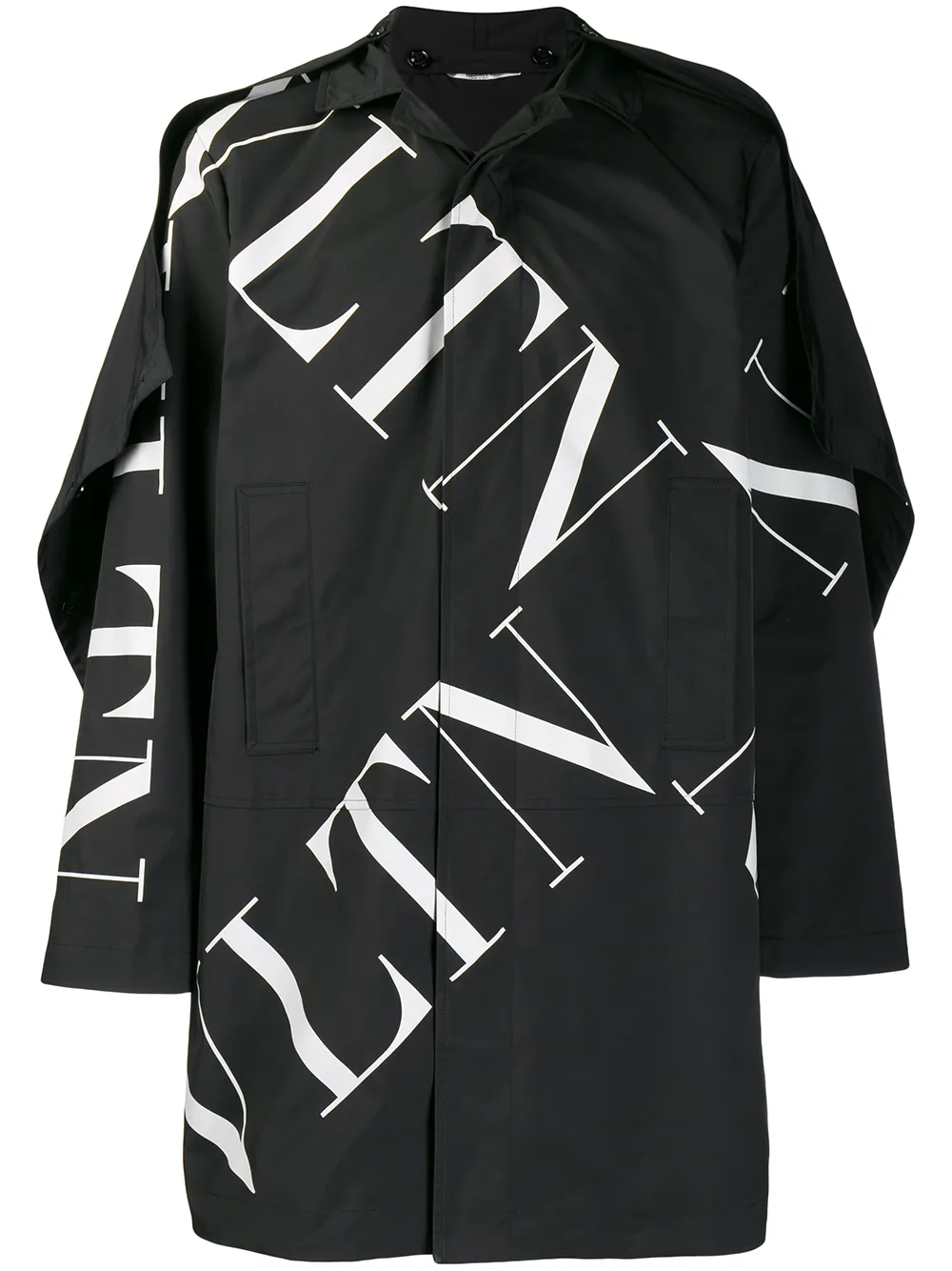 

Valentino chamarra con logo VLTN - Negro