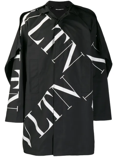 Valentino Garavani chamarra con logo VLTN 