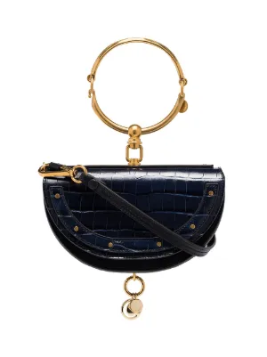 Nile Croc Effect Minaudière