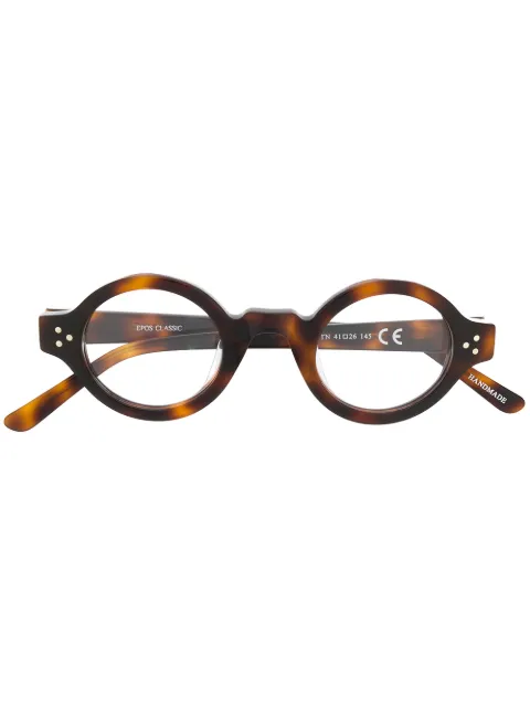 Epos circle frame glasses