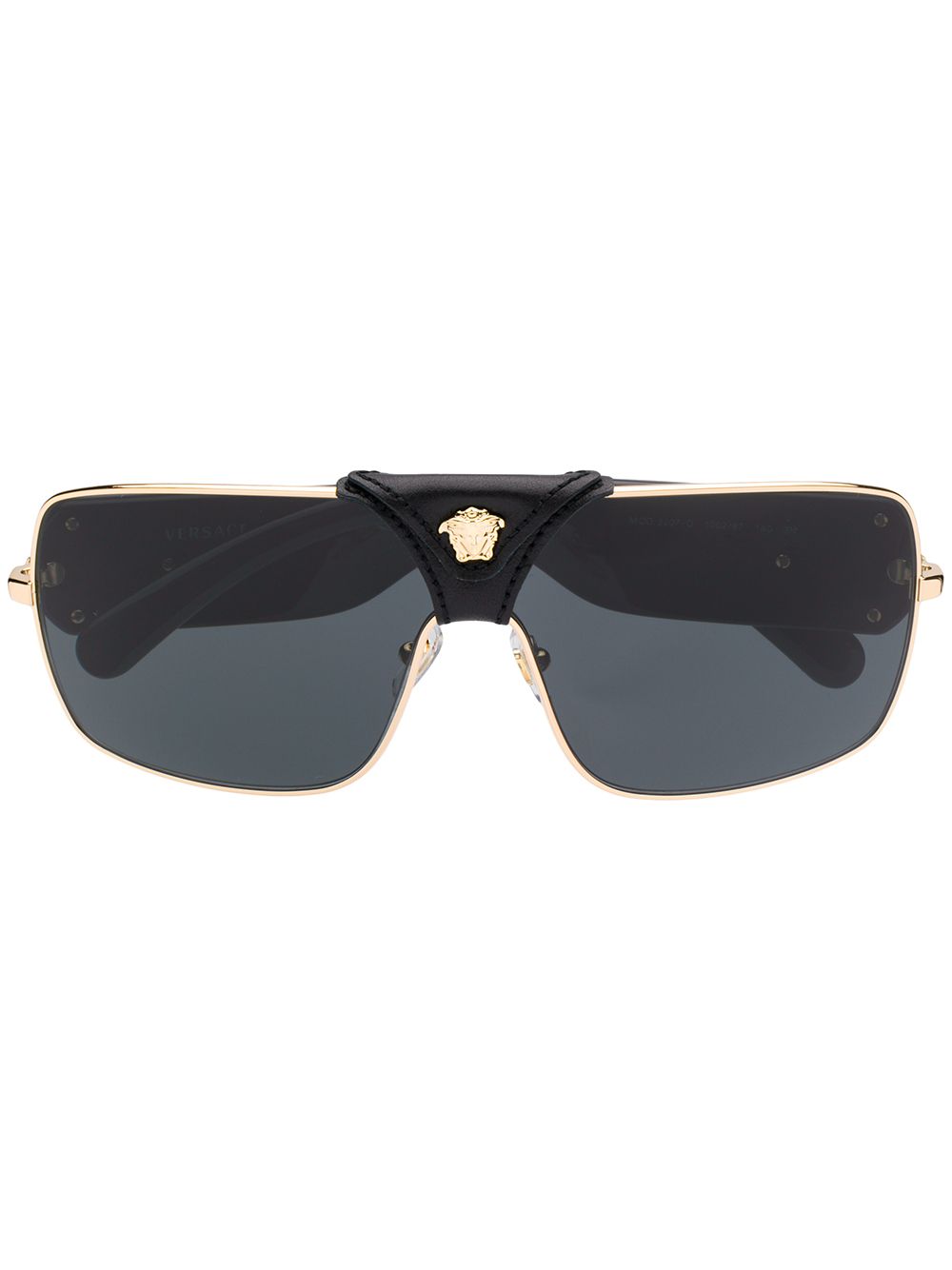 фото Versace eyewear солнцезащитные очки с логотипом