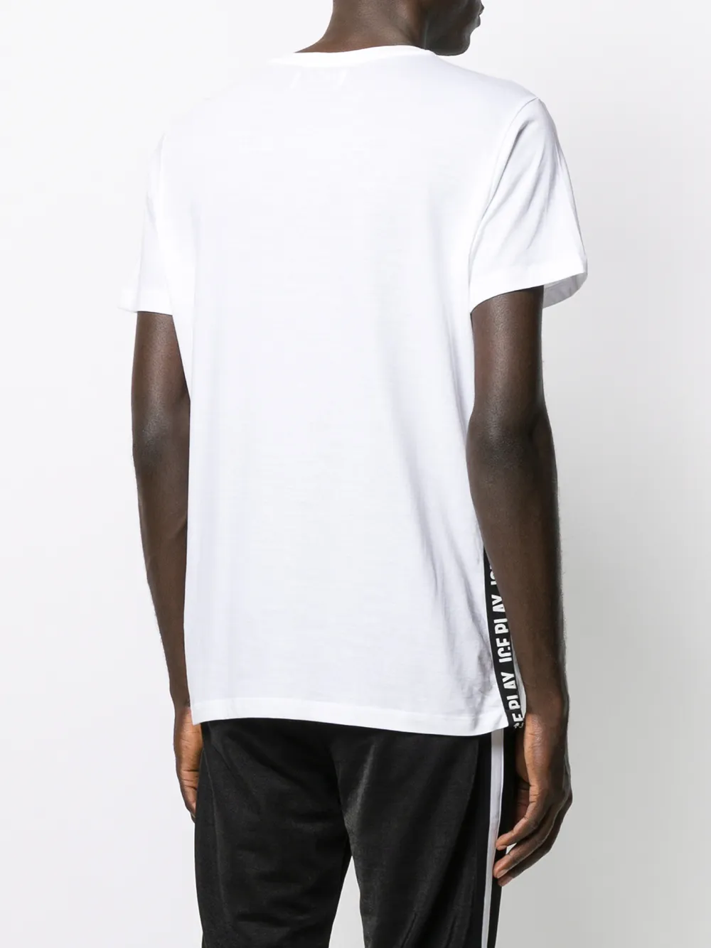 Iceberg T-shirt met applicatie Wit