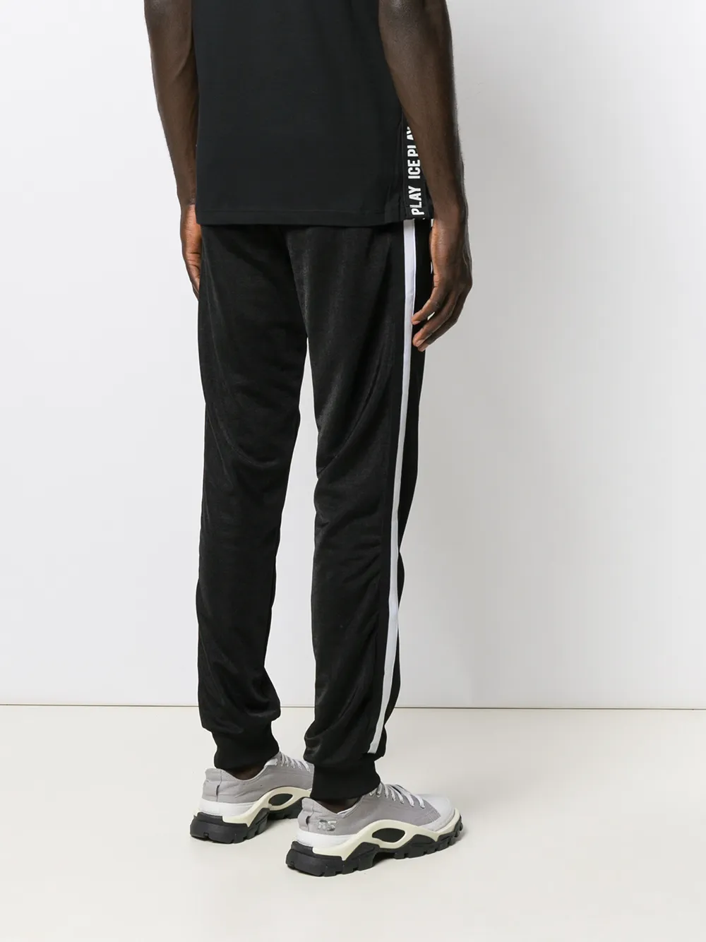 Iceberg T-shirt met applicatie Zwart