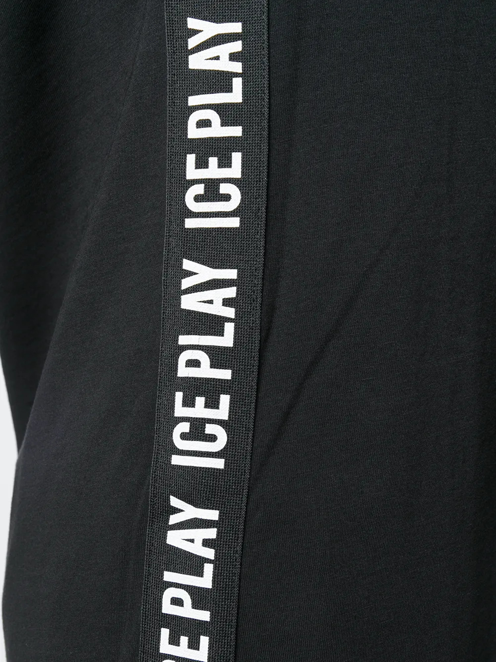 Iceberg T-shirt met applicatie Zwart