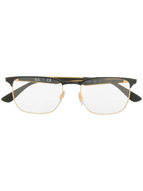 Ray-Ban スクエア眼鏡フレーム