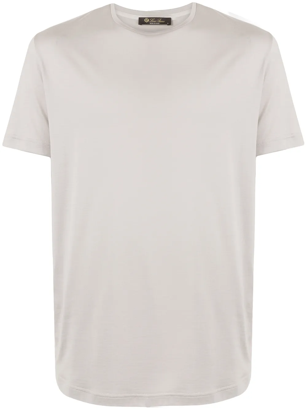 

Loro Piana playera con cuello redondo - Blanco