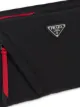Prada logo-embellished clutch bag